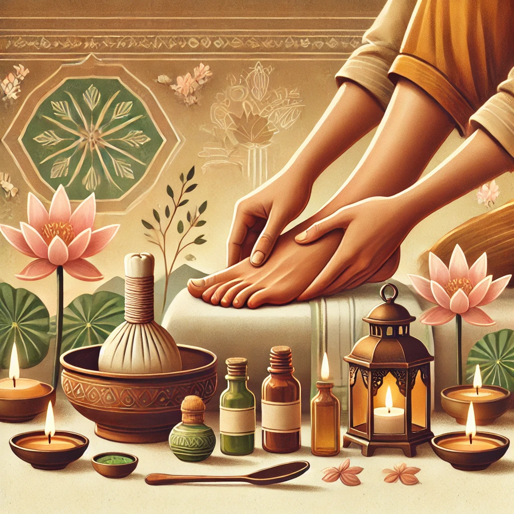 Massage des Pieds Ancien