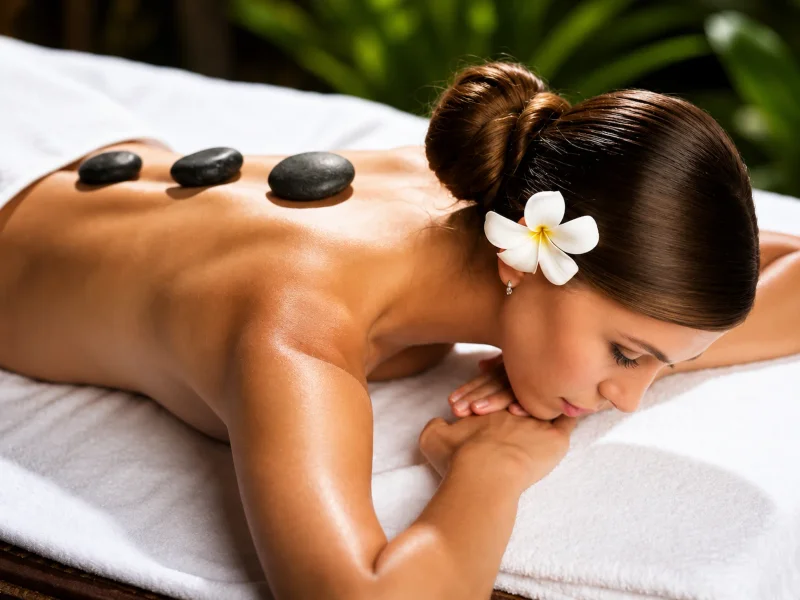 Massage aux pierres chaudes à Carcassonne — cabinet Un Temps pour Elle